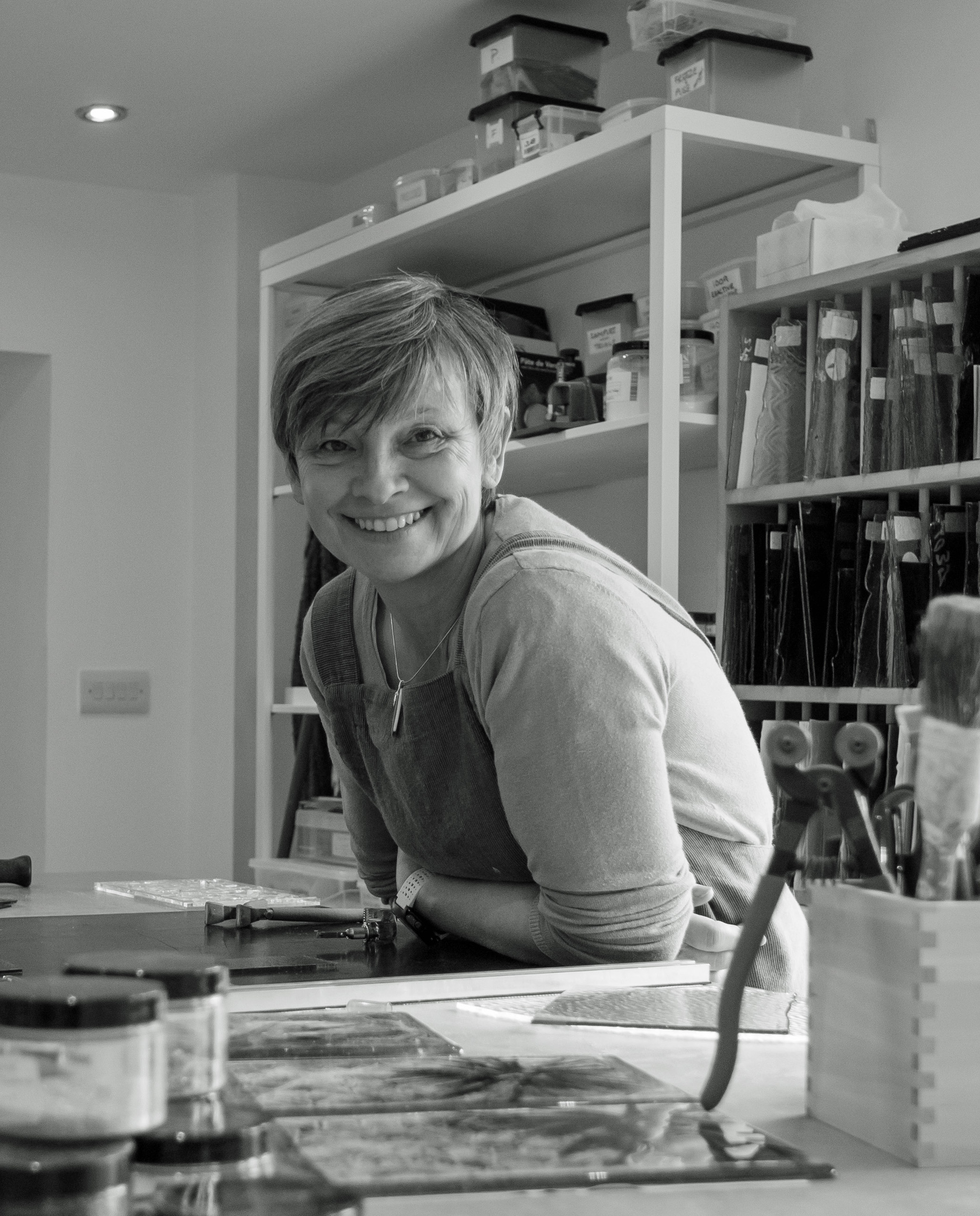 Pip Stacey Feathered Glass Marcham Oxford