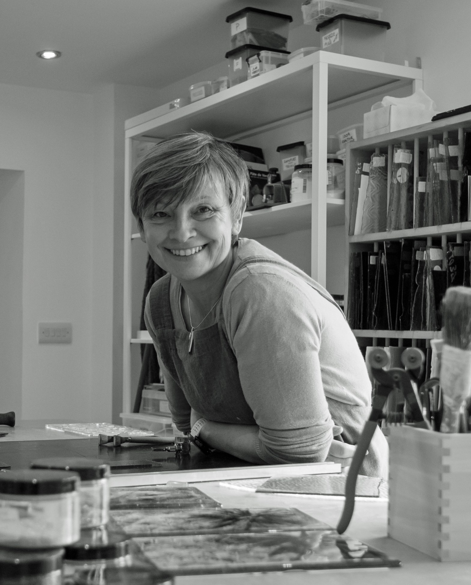 Pip Stacey Feathered Glass Marcham Oxford